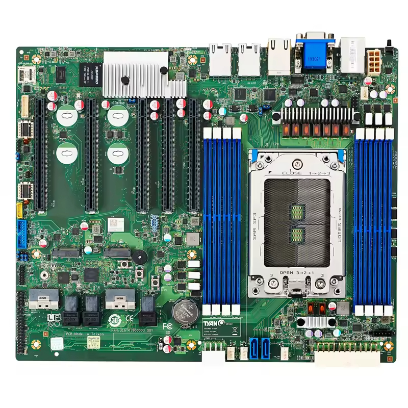 ‌TYAN S8030GM2NE Server Motherboard | AMD EPYC™ 7003/7002 | EEB Form Factor | 8 DDR4 DIMMs | Dual 10GbE LAN